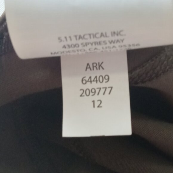 5.11 Tactical Tundra Green Raven Range Tight Utility Leggings Women's X-Large - Picture 6 of 12